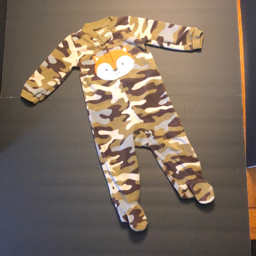 6-9 Month Carter’s Camo Fox Onesie